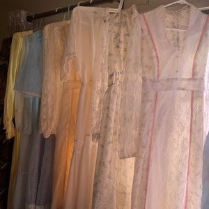 Bundle of 9 Vintage Maxi Dresses